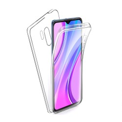 360º Silicon Case for Xiaomi Redmi 9 Transparent 360º Silicon Case for Xiaomi Redmi 9 Transparent